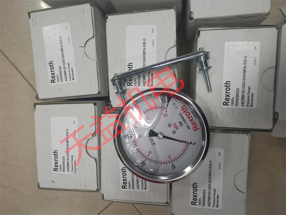 R900066324 ABZMM100-0250BAR MPA-R B-G  壓力表 力士樂(lè)工業(yè)產(chǎn)品-64-51