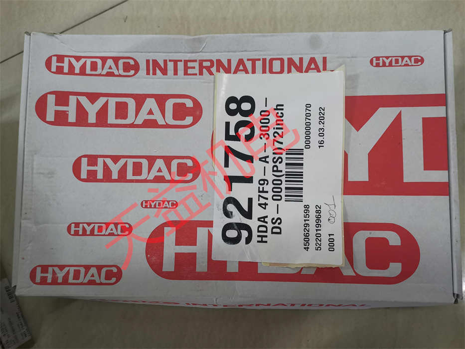 天益機電供應HYDAC液壓產(chǎn)品  "HYDAC插頭" "OK-ELC0H 1.0 220-240V 1 S." "HDA47F9-A-3000-DS-000(PS1)72" 